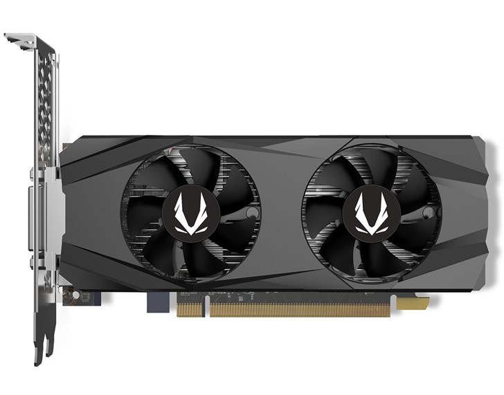 索泰发布gtx 1650半高卡 搭载两个40毫米小风扇