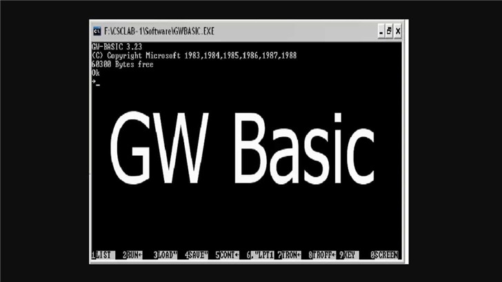 根据微软的介绍,它是从 ibm advanced basic/basica 衍生而来的 basic
